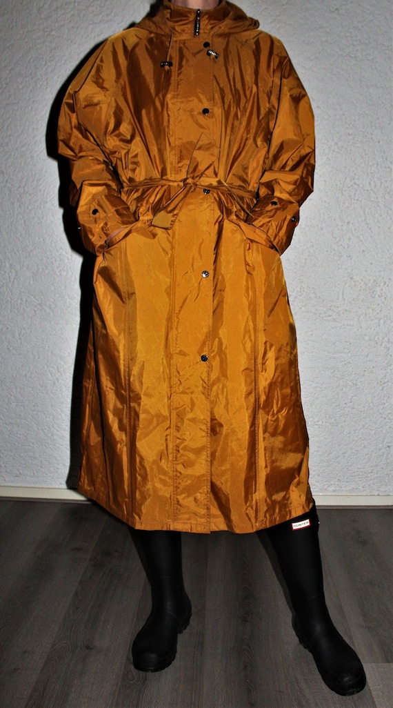 Vintage Agu Sport Long Raincoat in 