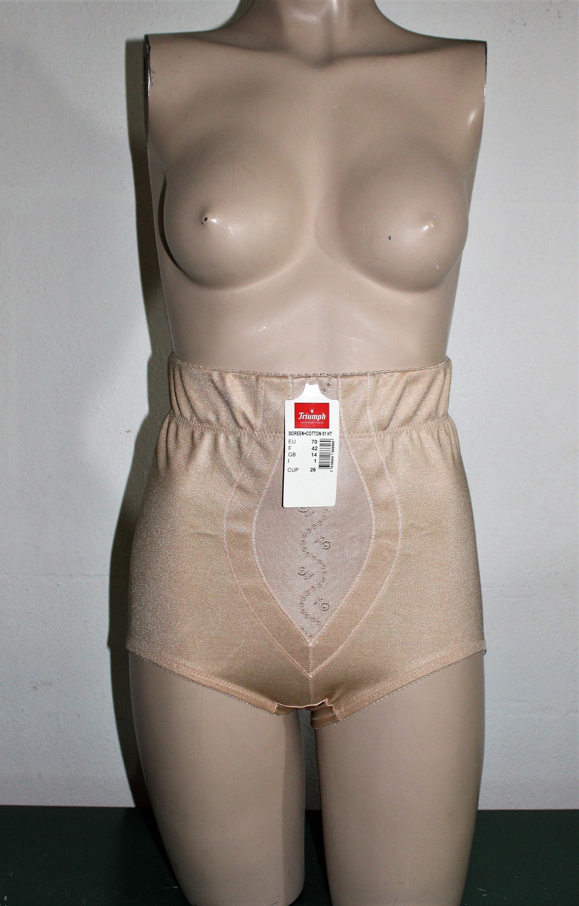 90's Vintage Everyday Panty Girdle Triumph Doreen 01 HT Sz 14/70EU NWT