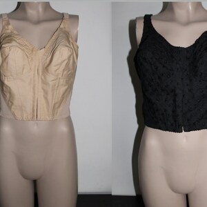 Batch of Two Vintage 90s Bras Full Support Front Closure 85B
