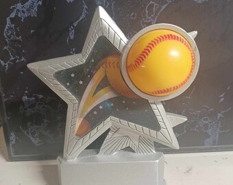 Custom Softball Resin Award