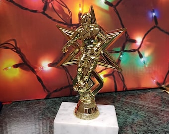 Custom Star Soccer Trophy / MVP / Male Soccer Award