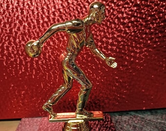 CUSTOM Male Bowler Trophy
