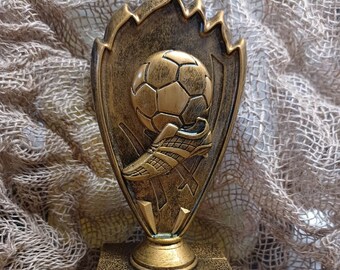 Unisex Resin Soccer Award / Team Trophies / Gold Soccer Award