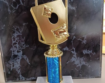 Custom Cornhole Trophy / Cornhole Tournament Award