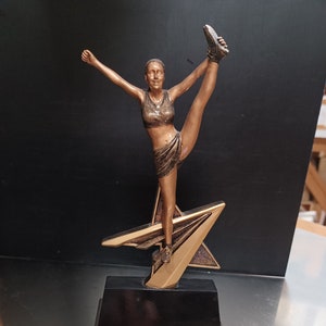 Cheerleading Sports resin trophy