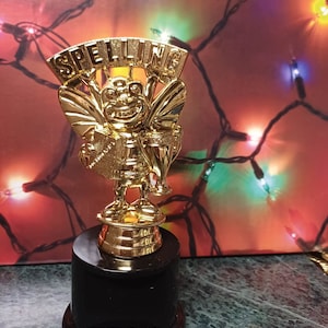 Trofeo de concurso de ortografía personalizado