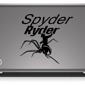 Can-am Spyder Rider Vinyl Die Cut Decal Sticker Size 3.69