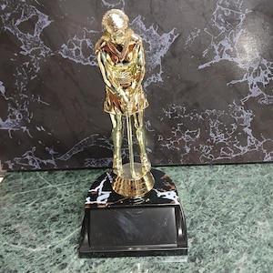 Custom Female Golfer Trophy / Golfing Trophy / Female Golfer