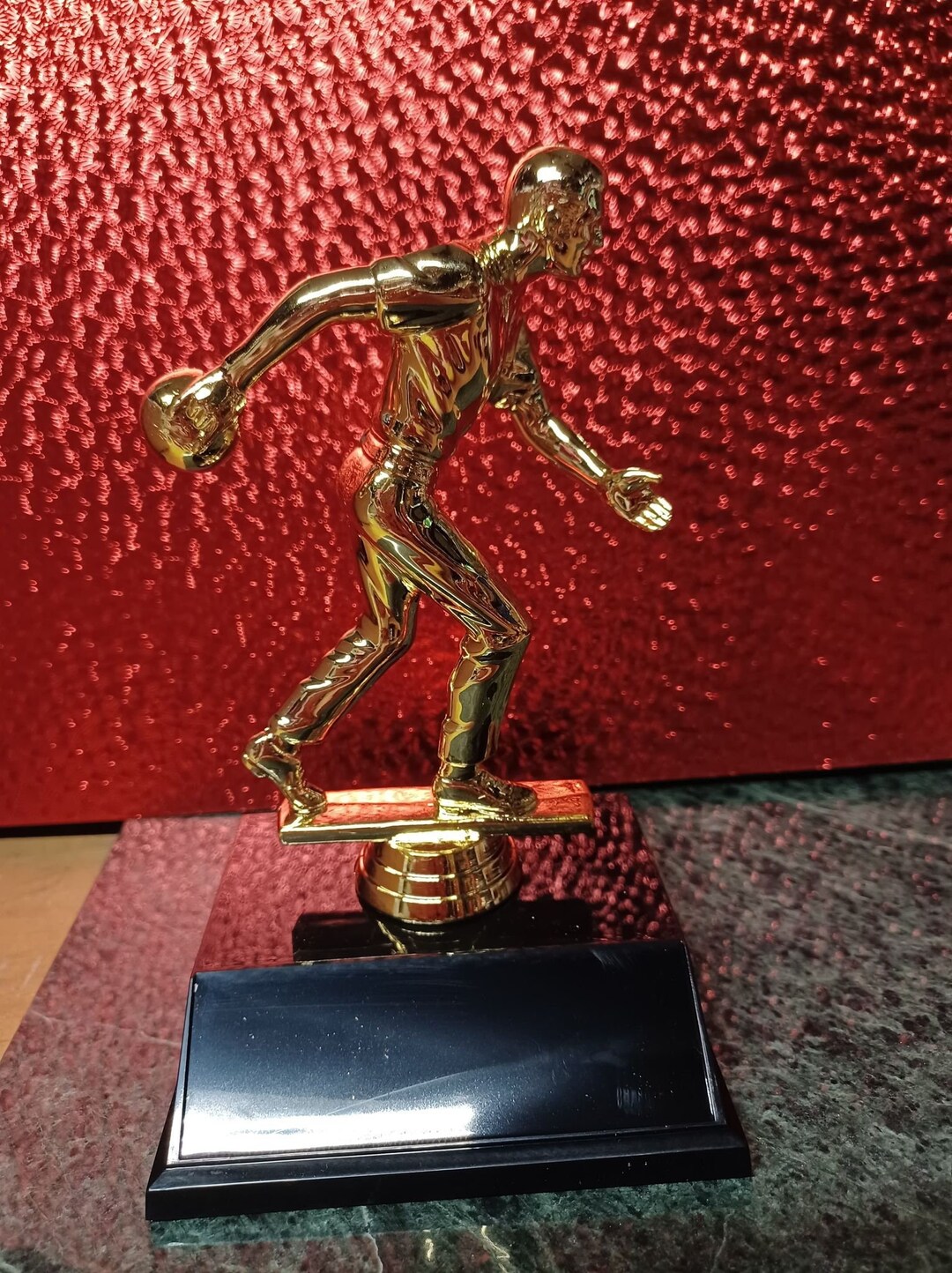 CUSTOM Male Bowler Trophy - Etsy