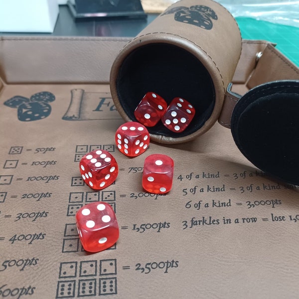 Dice Cup Etsy