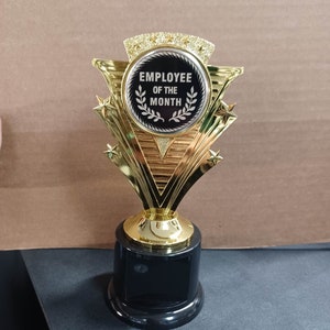 Custom Employee of the Month Trophy / Award