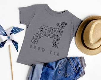 Show Lamb Kid Toddler & Youth - T-Shirt - Shirt - Tee - Tshirt - Livestock - Showman - Show Lamb
