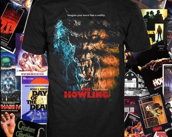 The Howling 80s Horror Movie T-shirt: Vintage Retro Film - Etsy