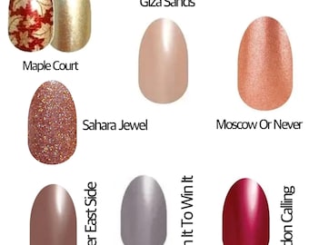 Color Street Nail Polish Strips Fall Colors