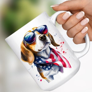 Custom Pet Mug Using Pet Name, Custom Beagle Dog Mug, Coffee Cup, Personalized Pet Mugs, Dog Mom Personalized, dog Dad Mug, gift for dog mom
