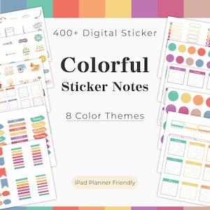 Teacher Stickers and Sticky Notes for GoodNotes and Notability | Digital Student Stickers | Classroom Pre-cropped PNG, Education Planner