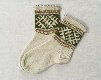 Latvian Wool Socks - ZALKTIS