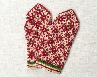 Ethnographic Latvian Mittens - VIDZEME, LIELVĀRDE