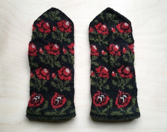 Ethnographic Latvian Mittens - KURZEME, RUCAVA