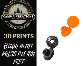 Blum Mini Press Piston Feet Digital File for 3D Printing | Replacement parts for Blum Hinge Boring Machine