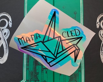 Manacled Sticker | Holographic Dramione Fanfiction Decal