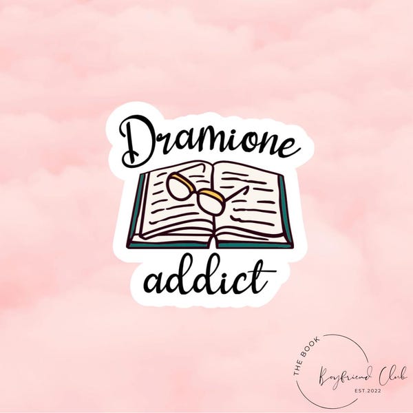 Dramione Addict Sticker | Glossy Vinyl Fanfiction Reader Decal