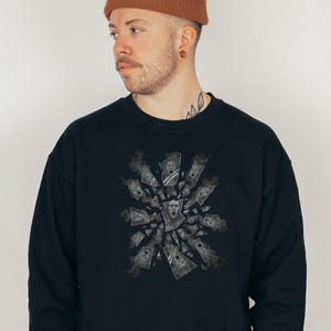Reflections That Breathe Sweatshirt: Gentle Mending