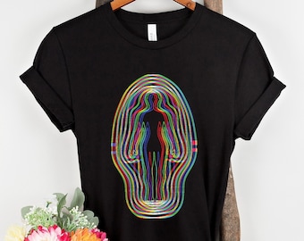 Psychedelic Parallel Universe Shirt, Psychedelic Multiverse, Psychedelic Soul, Psychedelic Metamorphosis,Acid Trippy Clothing,DMT Experience