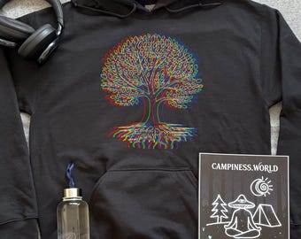 Psychedelic Tree Of Life Hoodie: Empath Protection
