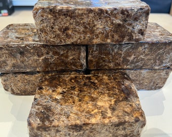 100% Natural Raw African Black Soap