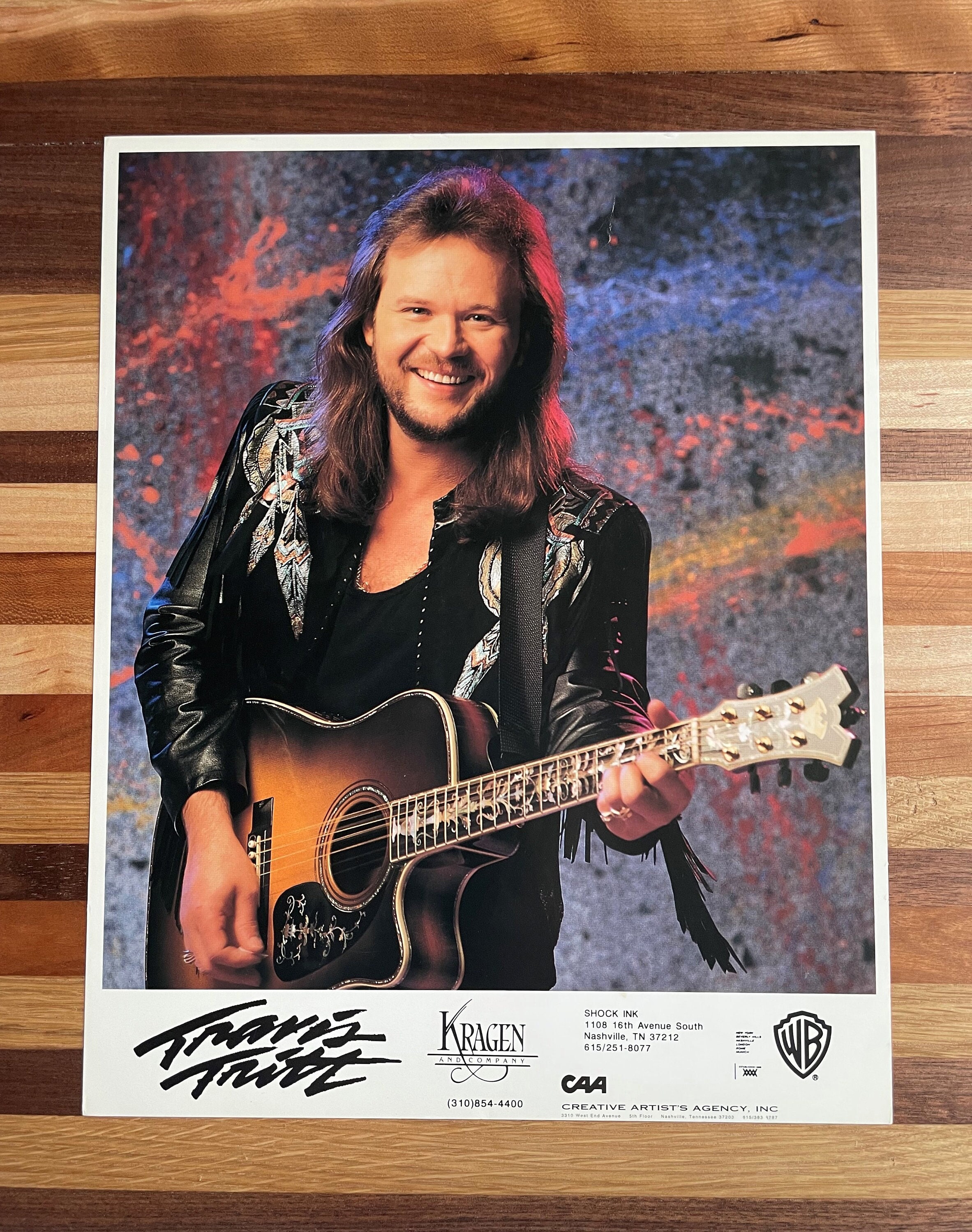 Vintage Travis Tritt Photo Country Music Singer The Early Days ...