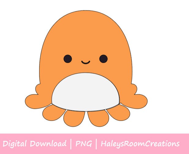 orange octopus squishmallow