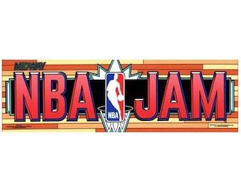NBA JAM Arcade Marquee
