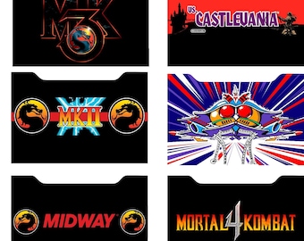 Arcade 1up Cabinet Riser Graphic Decal Sticker - Choose