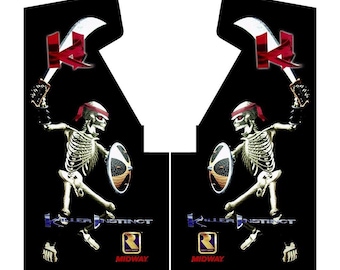 Killer Instinct Arcade Side Art 2 Piece Set