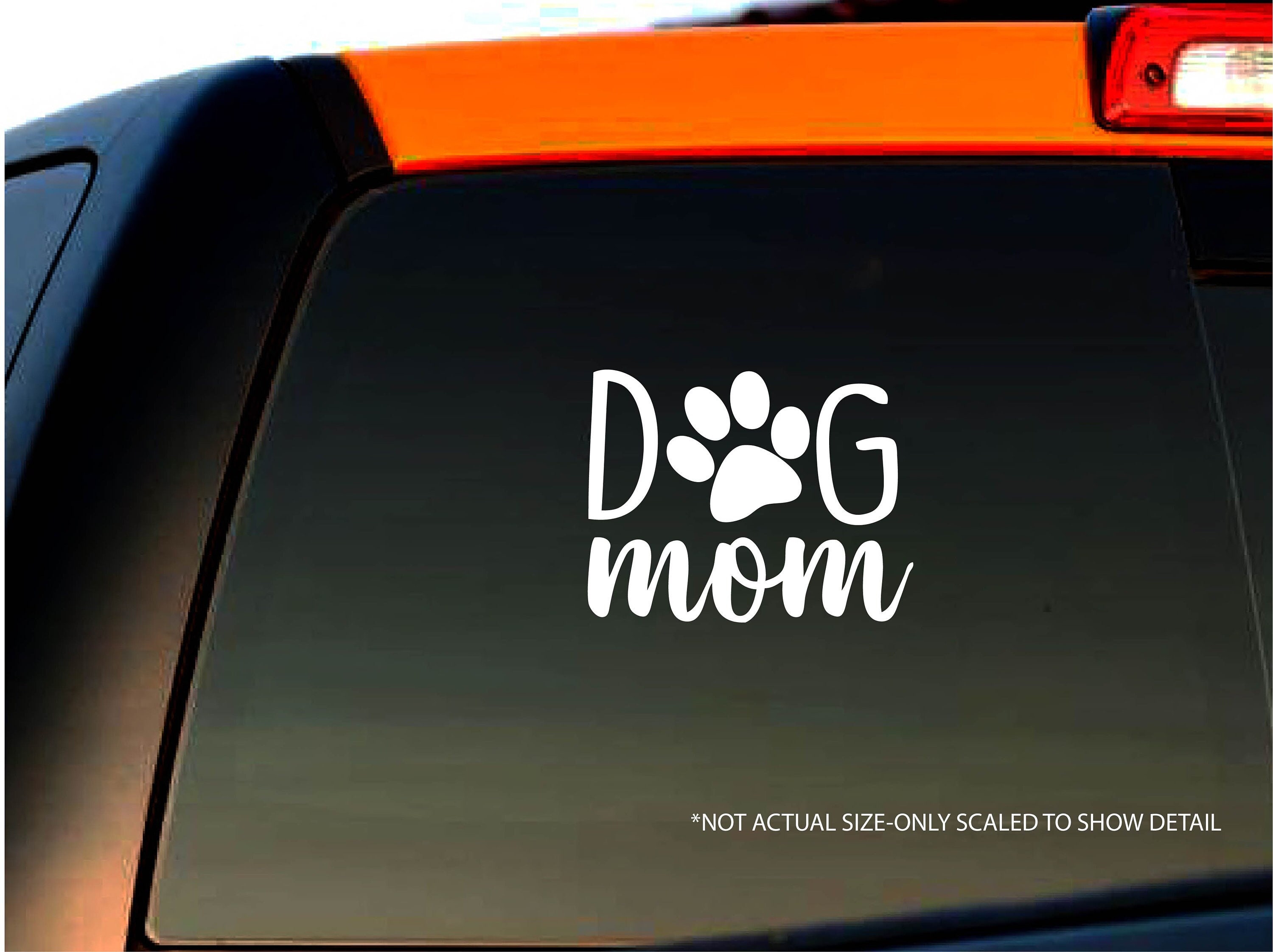 Dog Mom Decal Bumper Sticker Window Decal Laptop Decal - Etsy