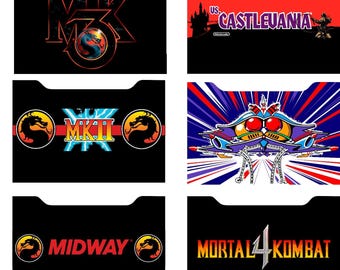 Adesivo grafico per rialzo cabinato Arcade 1up - Scegli