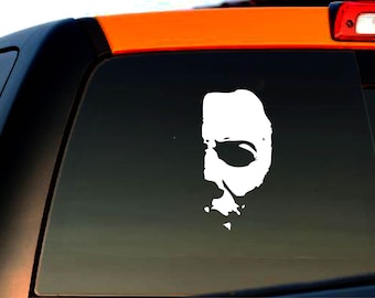 Michael Myers Halloween Decal - Bumper Sticker - Window Decal - Horror