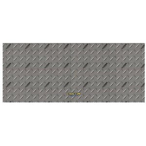 Capcom Silver Generic Arcade Control Panel Overlay CPO Textured Laminate