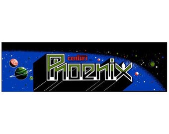 Insegna luminosa della sala giochi Phoenix