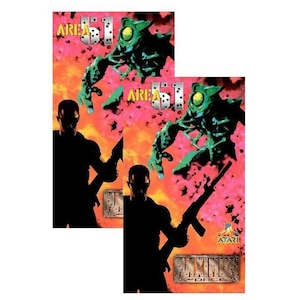 Area 51 Arcade Cabinet Graphics - Arcade Side Art - Restoration Art