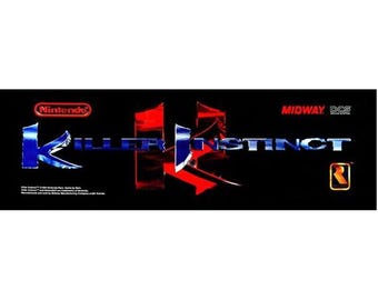 Killer Instinct Arcade Marquee