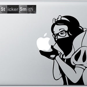 Snow White Revenge MacBook Decal Disney MacBook Sticker Trackpad Touchpad Chibi Laptop Decal Laptop Sticker Air Pro