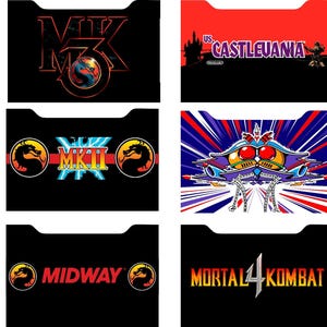Arcade 1up Cabinet Riser Graphic Decal Sticker - Choose