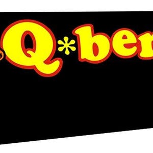 Qbert Arcade Front Panel Overlay Control Panel Overlay Laminated High Quality