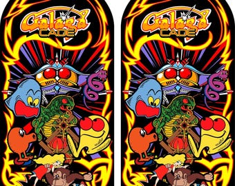 Mame Multicade Classics Side Art Arcade Cabinet Graphics Decals ...