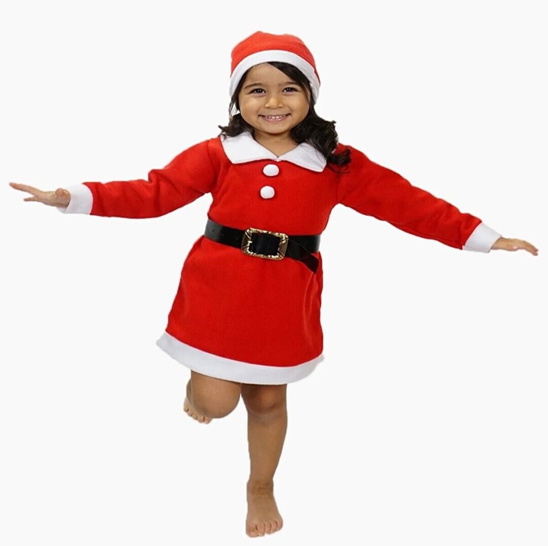 Baby Christmas Dress Toddler Christmas Photoshoot Outfit Etsy