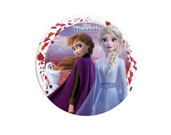Disney Frozen Party Plates (8 Pack) Frozen Decorations, Disney Frozen Birthday, Girls Frozen Party, Disney Frozen, Frozen Elsa Decorations