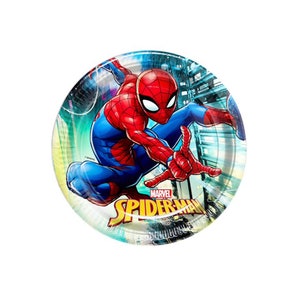 Spiderman Party Plates (8 Pack), Spiderman Decorations, Spiderman Birthday, Spiderman Party, Spiderman Party Decorations, Spiderman