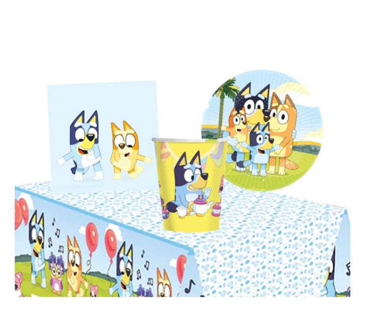 Bluey Birthday Cups Bluey Party Cups Bluey Birthday Supplies Bluey Tumblers Bluey  Theme Cups Bluey Party Favors 